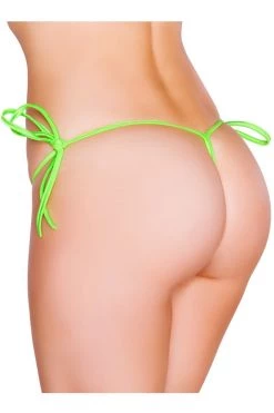 Roma Dancewear Lime Green Micro G String Bottom