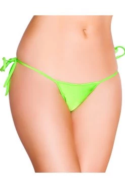 Roma Dancewear Lime Green Micro G String Bottom