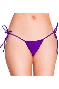 Roma Purple Micro G String Bottom