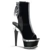 Pleaser 6" Heel Black 2.8" Platform Booties* Shoes
