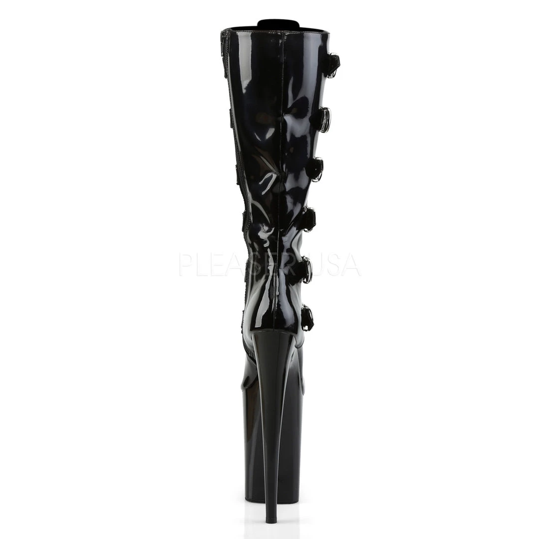 Pleaser Shoes 9" Heel Black Knee High Boots* 4 Pleaser Shoes 9" Heel Black Knee High Boots*