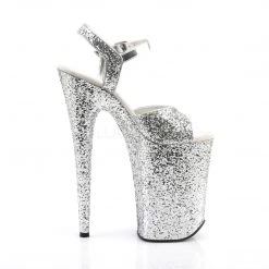 Pleaser Shoes Silver 9