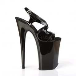 Pleaser 9" Black Heels* Shoes 9 Pleaser 9