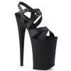 Pleaser Shoes 9" Black Faux Leather Pumps*