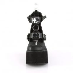 Demonia Black Vegan Leather 4.5" Platform Shoes*