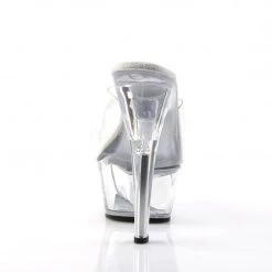 Pleaser Shoes 6" Clear Stripper Heels* 8 Pleaser Shoes 6