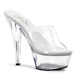 Pleaser Shoes 6" Clear Stripper Heels*