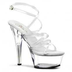 Pleaser Shoes 6" Clear High Heels*