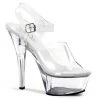 Pleaser 6" Clear Heels*