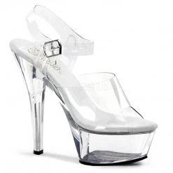 Pleaser 6" Clear Heels*