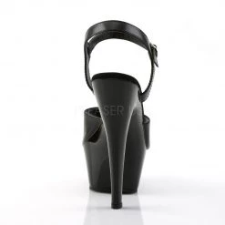 Pleaser 6" Black Ankle Strap High Heels* Shoes 8 Pleaser 6