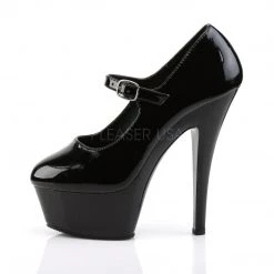 Pleaser 6" Black Mary Jane Pump Shoes* 7 Pleaser 6