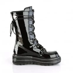 Demonia Black Patent Leather 1.3