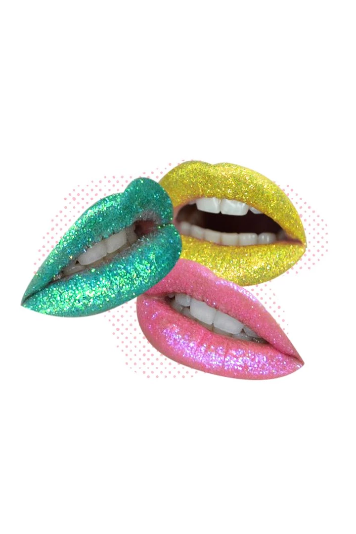 FCTRY Holographic Lip Glitter Kit Accessories 4 FCTRY Holographic Lip Glitter Kit Accessories