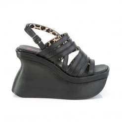 Demonia Black Vegan Leather 4.5