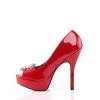 Demonia 5.3" Heel Red Patent Leather-Pvc 1.3" Platform Shoes* 1 Demonia 5.3" Heel Red Patent Leather-Pvc 1.3" Platform Shoes*