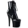 Pleaser 7" Heel Black Ankle Boot* Shoes
