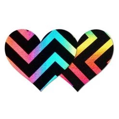 Entrenue Bristols 6 Nippies - Midnight Rainbow Heart