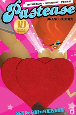 Pastease Valentines Day Lingerie Sweety Red Heart Nipple Pasties