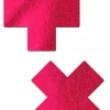 Pastease Plus X: Liquid Red Cross Nipple Pasties 1 Pastease Plus X: Liquid Red Cross Nipple Pasties