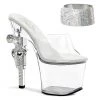 Pleaser 7" Clear Heels* Shoes