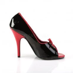 Pleaser Shoes 5" Heel Black/Red Pump* 9 Pleaser Shoes 5