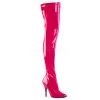 Pleaser Shoes 5" Heel Hot Pink Stretch Thigh High Boots*