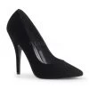 Pleaser Shoes 5" Heel Black Classic Pump*