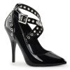 Pleaser 5" Black Criss-Cross Shoes*