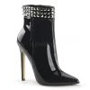 Pleaser 5" Black Ankle Booties* Shoes