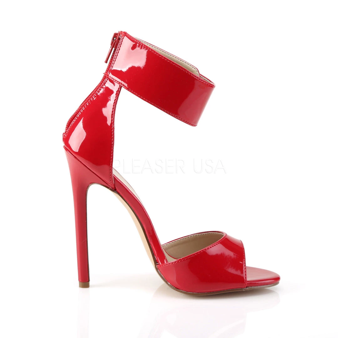 Pleaser 5" Heel Red Ankle Strap Sandal* Shoes 6 Pleaser 5" Heel Red Ankle Strap Sandal* Shoes