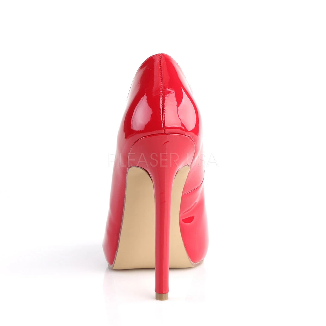 Pleaser 5" Red Peep Toe Shoes* 5 Pleaser 5" Red Peep Toe Shoes*