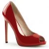 Pleaser 5" Red Peep Toe Shoes* 2 Pleaser 5" Red Peep Toe Shoes*