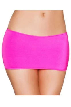Roma Dancewear Pink Low Rise Mini Skirt