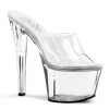 Pleaser 7" Heel Clear Platform Shoes*