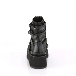 Demonia Black Vegan Leather 2.3