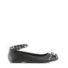 Demonia Shoes Black Vegan Leather Flats W/ Buckle & Spikes* 2 Demonia Shoes Black Vegan Leather Flats W/ Buckle & Spikes*