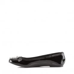 Demonia Black Patent Leather-PVC Flats* Shoes