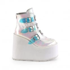 Demonia Pearl Vegan Leather 5.5" Platform Ankle Boots* Shoes