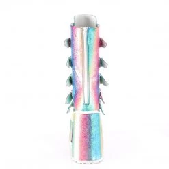 Demonia Rainbow Vegan Leather 5.5