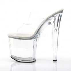 Pleaser 7.5" Clear Platform Heels*