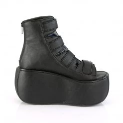 Demonia Shoes Black Vegan Leather 3.5