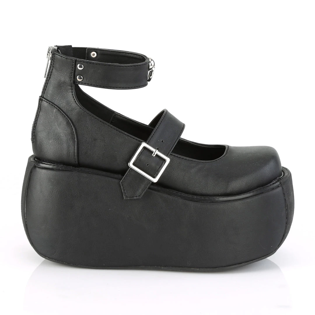 Demonia Black Vegan Leather Platform Shoes* 3 Demonia Black Vegan Leather Platform Shoes*