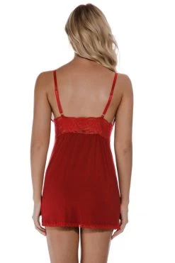 3WISHES Lace Bust Blissful Babydoll Set Lingerie