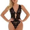 3WISHES Strappy Back Lace Teddy 2 3WISHES Strappy Back Lace Teddy