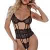 3WISHES Cage Me In Lace Teddy Lingerie 1 3WISHES Cage Me In Lace Teddy Lingerie