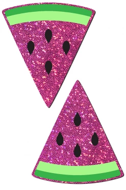 Pastease New Glitter Watermelon Nipple Pasties