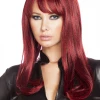 Roma Burgundy Wig Costumes