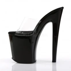 Pleaser 8 Inch Clear Heels*