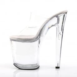 Pleaser Shoes Clear 8" High Heels*